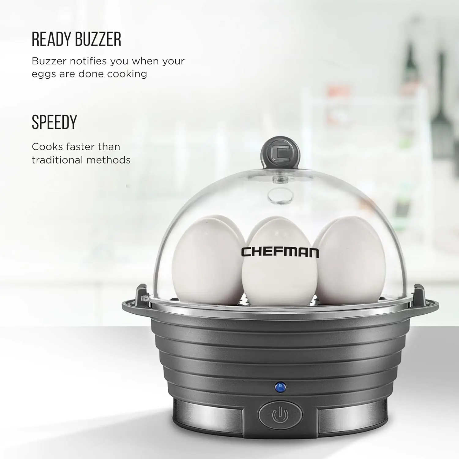 🍳 6‑Egg Rapid Electric Cooker – Steam, Poach & Boil with Ease - Image 4
