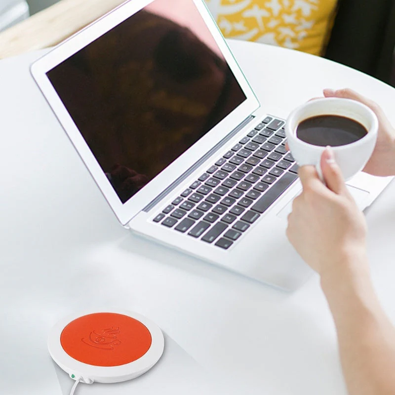 ☕ USB Cup Warmer Mat Pad – Portable Coffee & Tea Mug Heating Coaster - Image 3