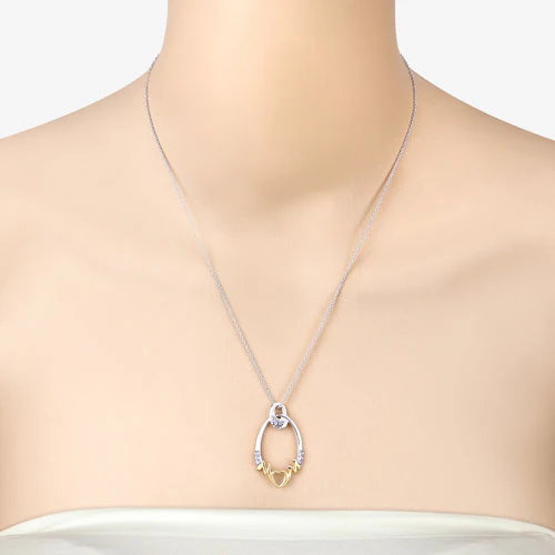 0.18 Carat Genuine Tanzanite .925 Sterling Silver Pendant - Image 12