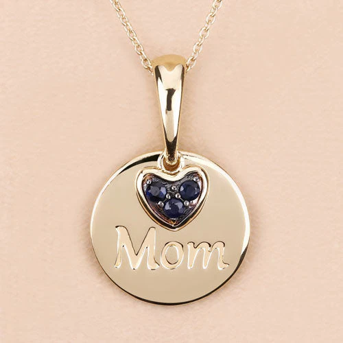 0.20 Carat Genuine Blue Sapphire .925 Sterling Silver Pendant - Image 11