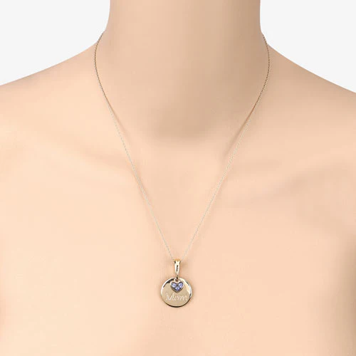 0.21 Carat Genuine Tanzanite .925 Sterling Silver Pendant - Image 12