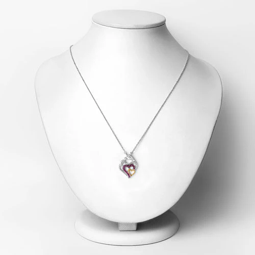 0.28 Carat Genuine Ruby .925 Sterling Silver Pendant - Image 6