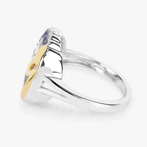 0.28 Carat Genuine Tanzanite .925 Sterling Silver Ring - Image 10