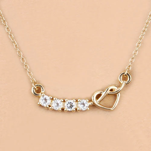 0.30 Carat Genuine Blue Topaz .925 Sterling Silver Necklace - Image 6