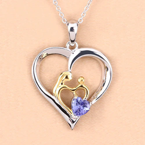 0.45 Carat Genuine Tanzanite .925 Sterling Silver Pendant - Image 11