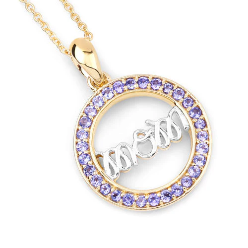 0.64 Carat Genuine Tanzanite .925 Sterling Silver Pendant - Image 9