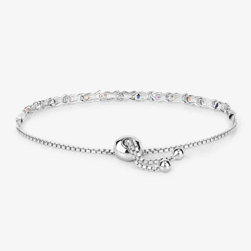0.88 Carat Genuine Multi Sapphire .925 Sterling Silver Bracelet - Image 12