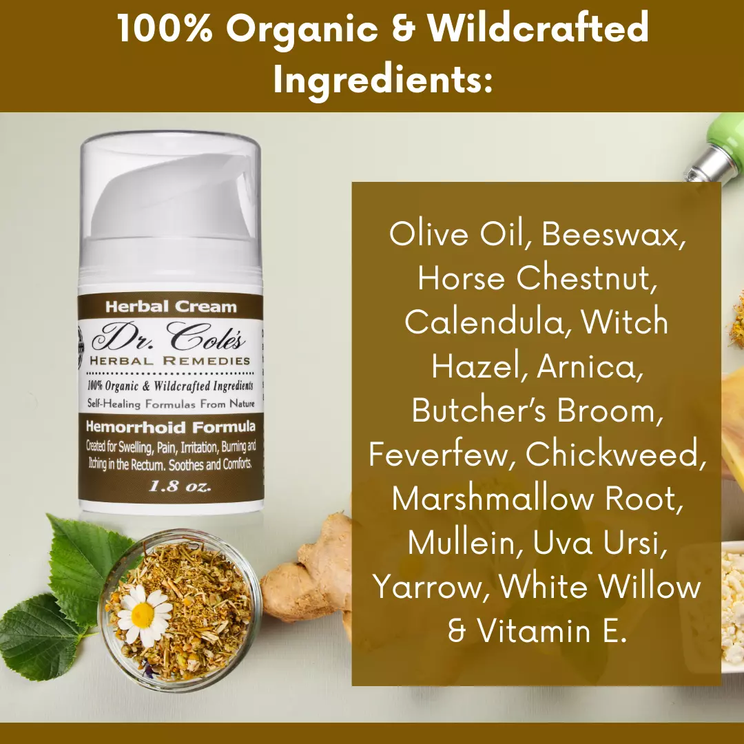 02 - Dr. Cole's Organic Hemorrhoid Cream - Image 4