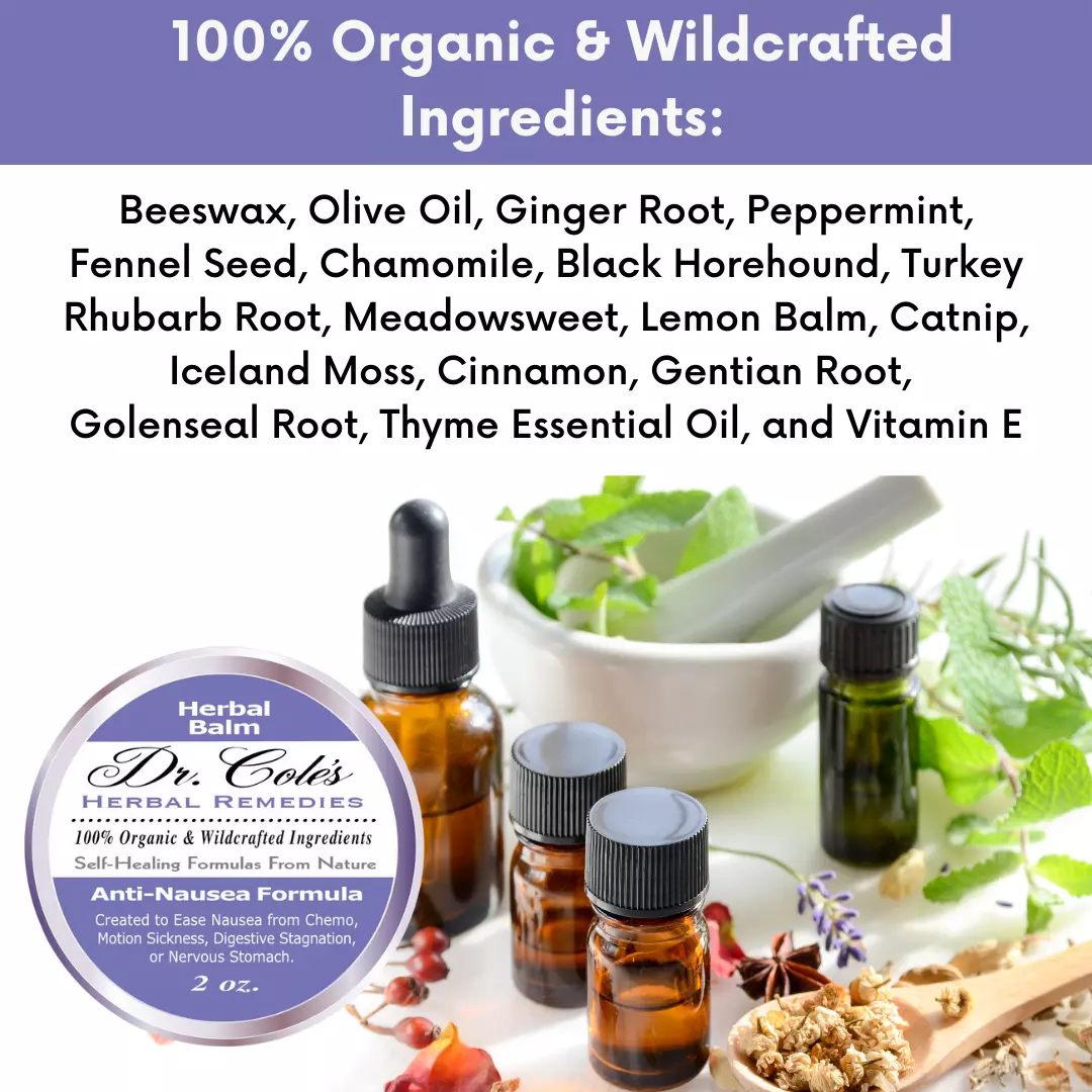 05 - Dr. Cole's Organic Anti-Nausea Herbal Balm - Image 8