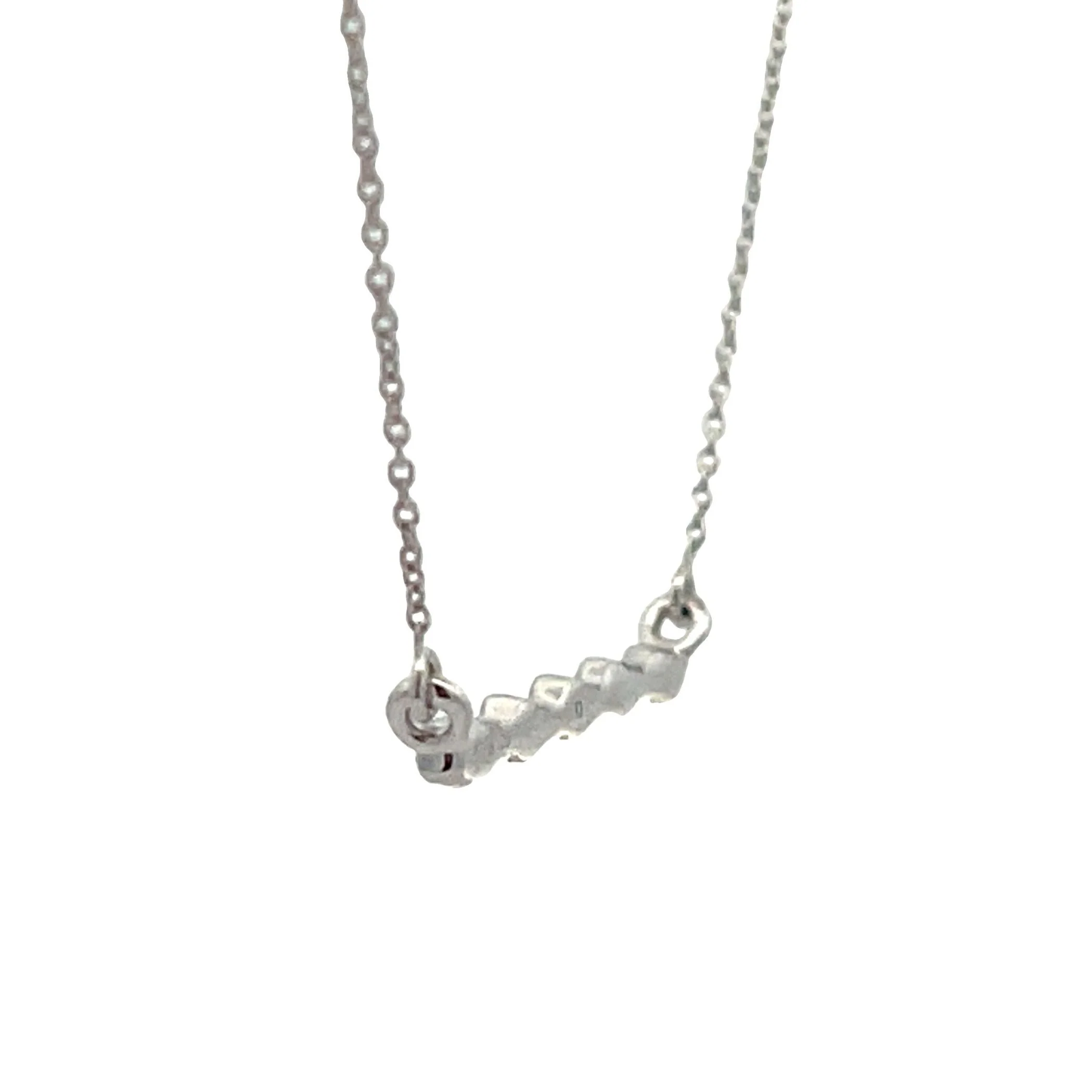 .05ct Diamond Fashion Pendants 14KT White Gold - Image 5