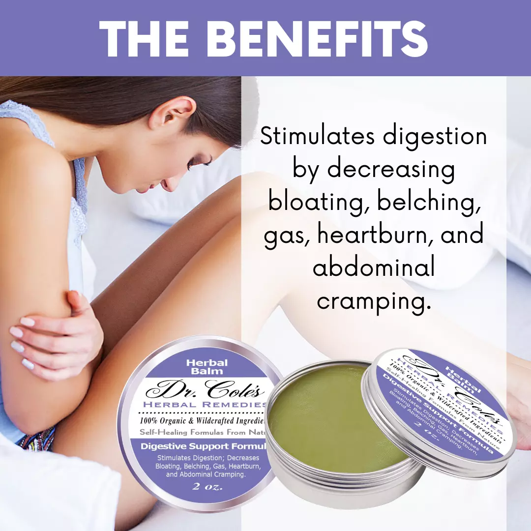 06 - Dr. Cole's Organic Digestive Support Herbal Balm - Image 10