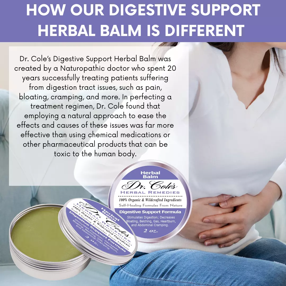 06 - Dr. Cole's Organic Digestive Support Herbal Balm - Image 9
