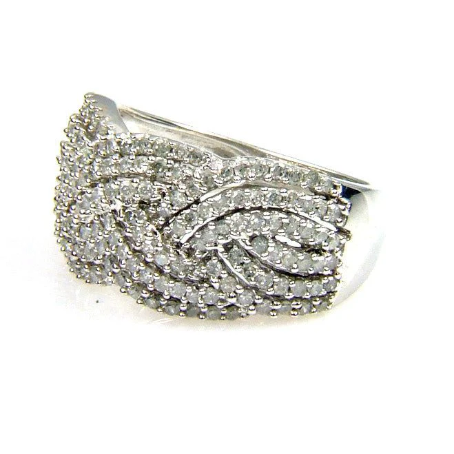 1.00ct Diamond Ring 10KT White Gold - Image 6