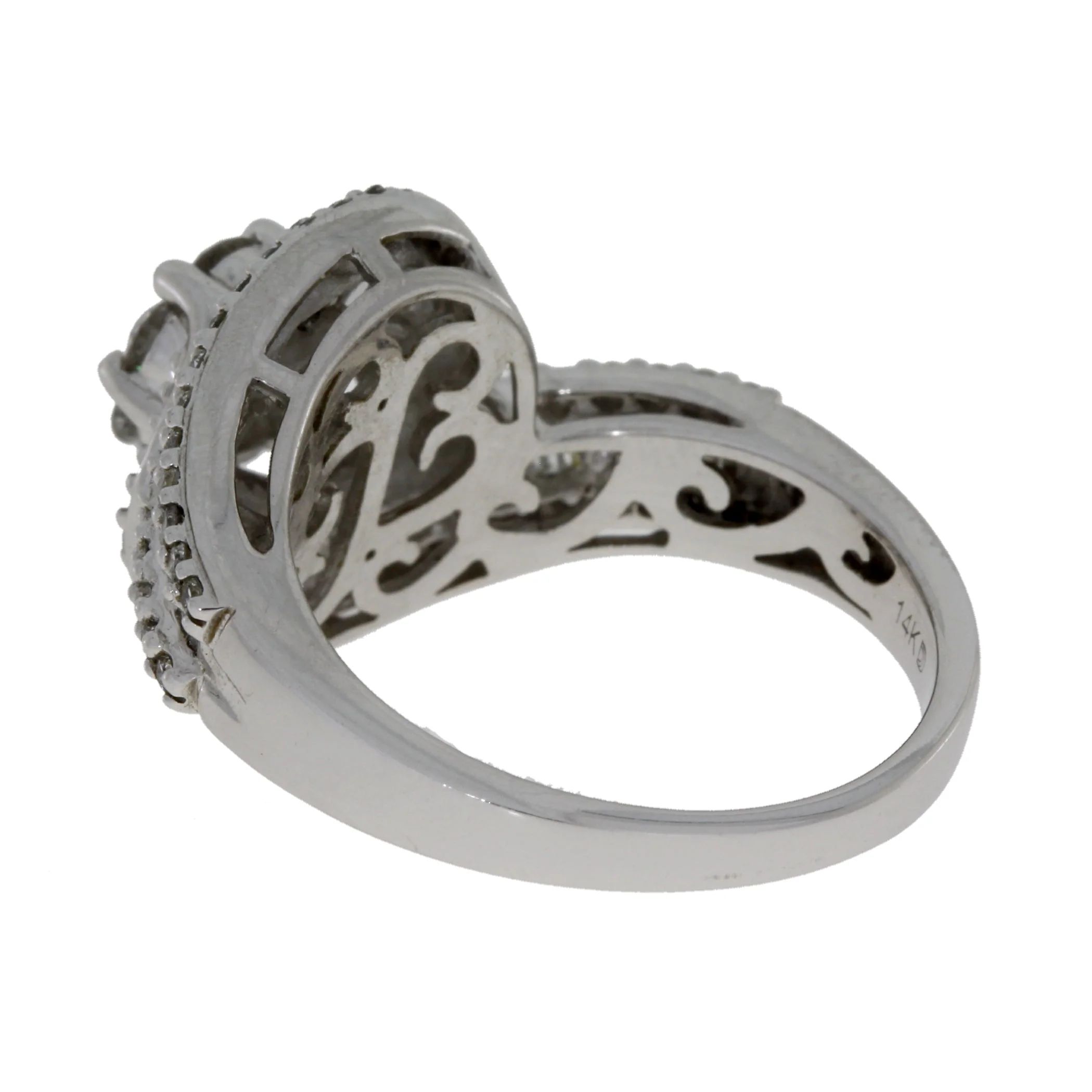 1.00ct Diamond Ring 14KT White Gold - Image 5