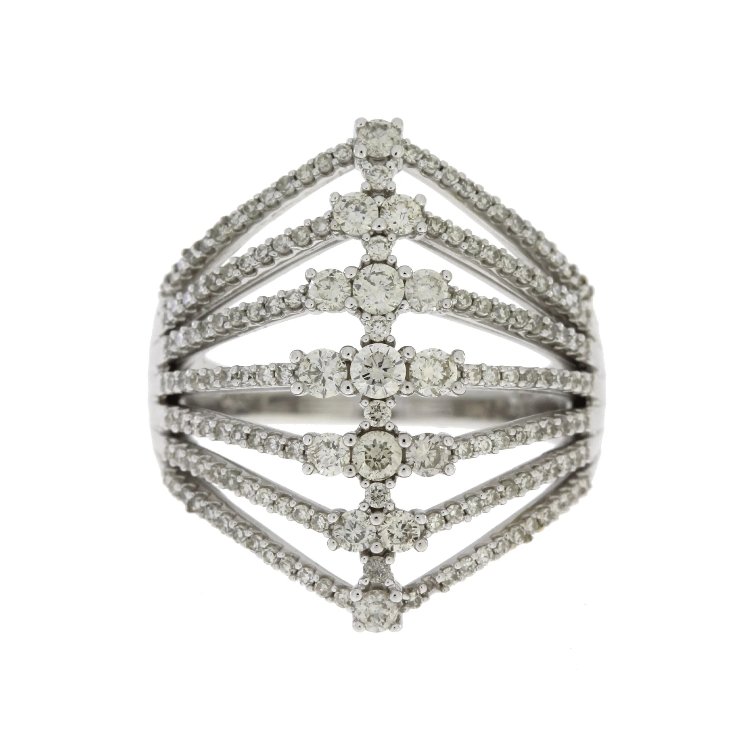 1.00ct Diamond Ring 14KT White Gold - Image 3