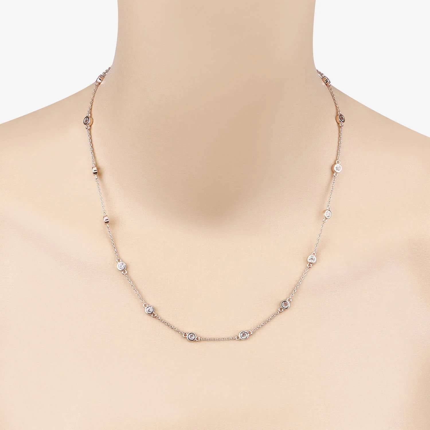 1.62 Carat Genuine Morganite .925 Sterling Silver Necklace - Image 4