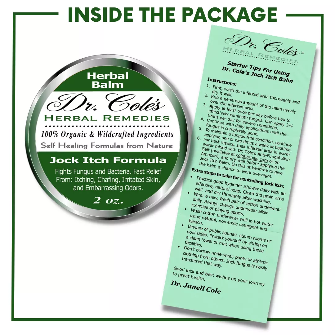 10 - Dr. Cole's Organic Jock Itch Ointment - Image 4
