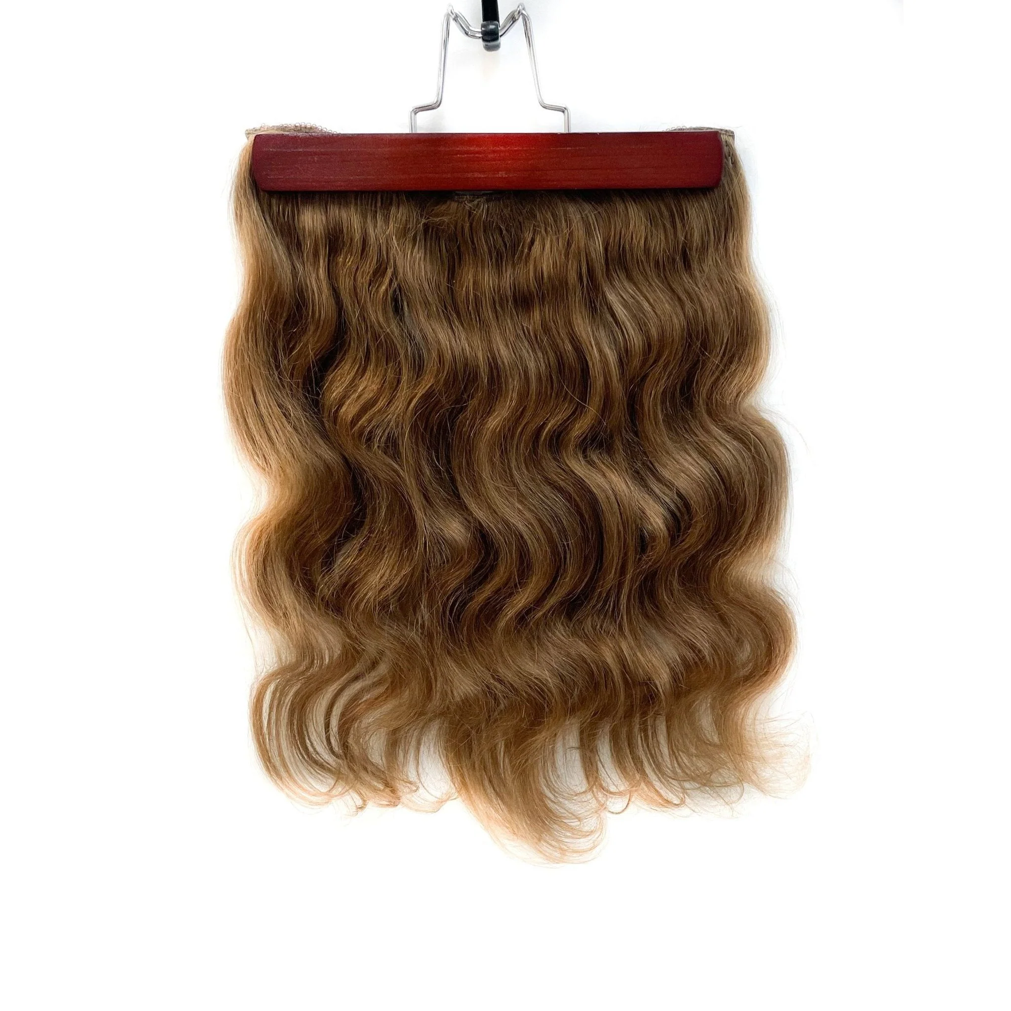 100% Human Hair Vip Brand BandX Halo  Body Wave 18'' with Clip - Image 3