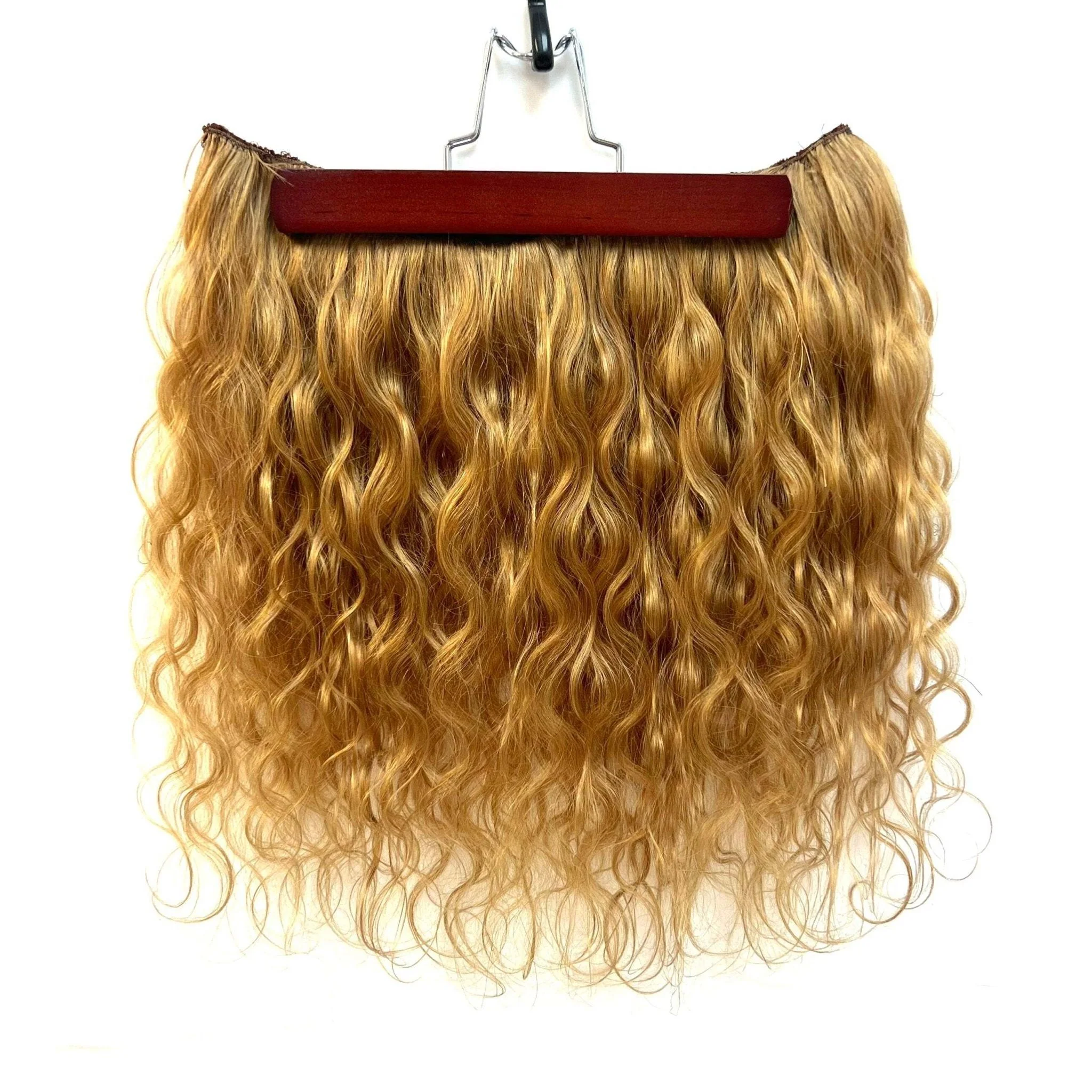 100% Human Hair Vip Brand BandX Halo  Body Wave 18'' with Clip - Image 5