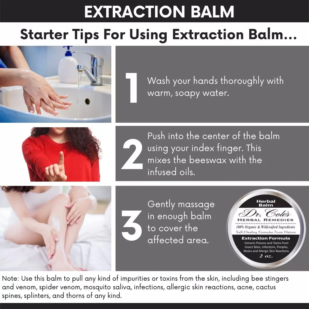 14 - Dr. Cole's Organic Extraction Herbal Balm - Image 5
