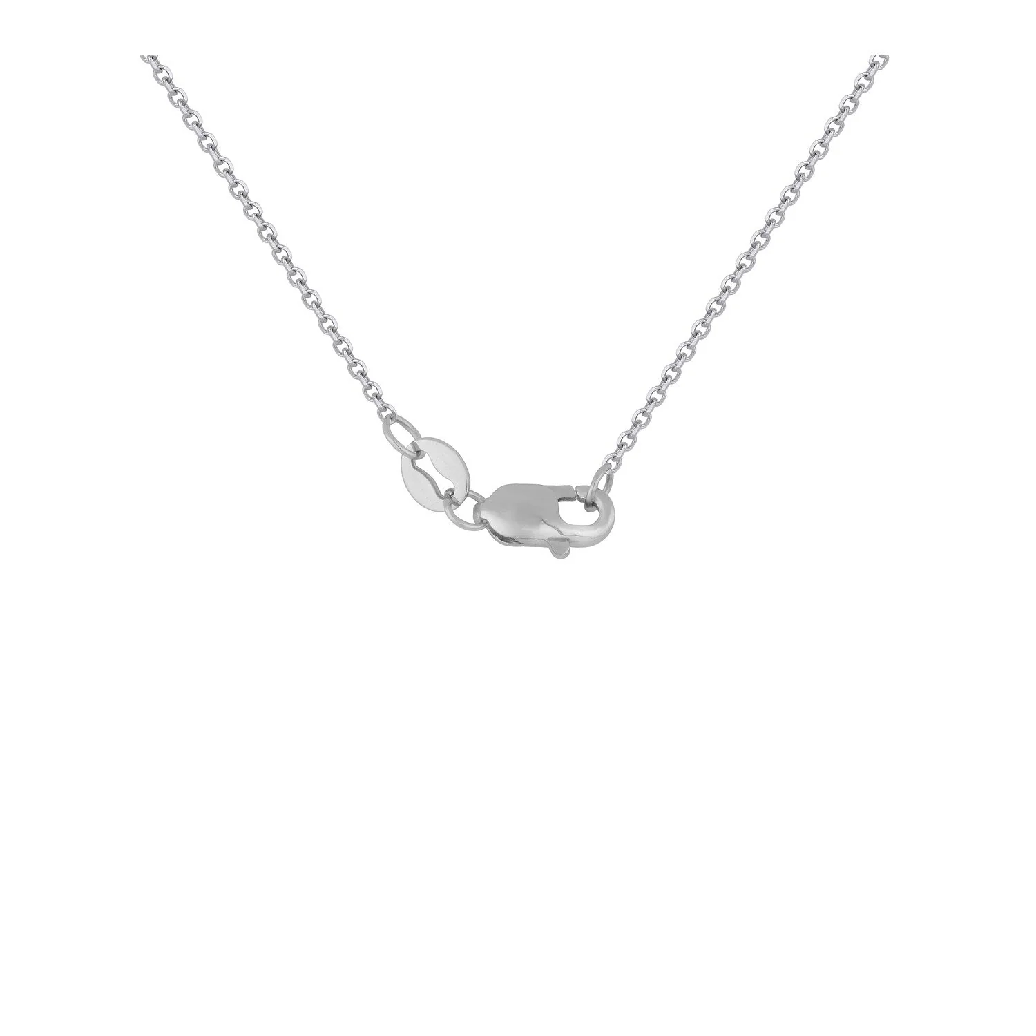 14k White Gold Diamond Cut-out Flower Pendant (1/3 cttw) - Image 6