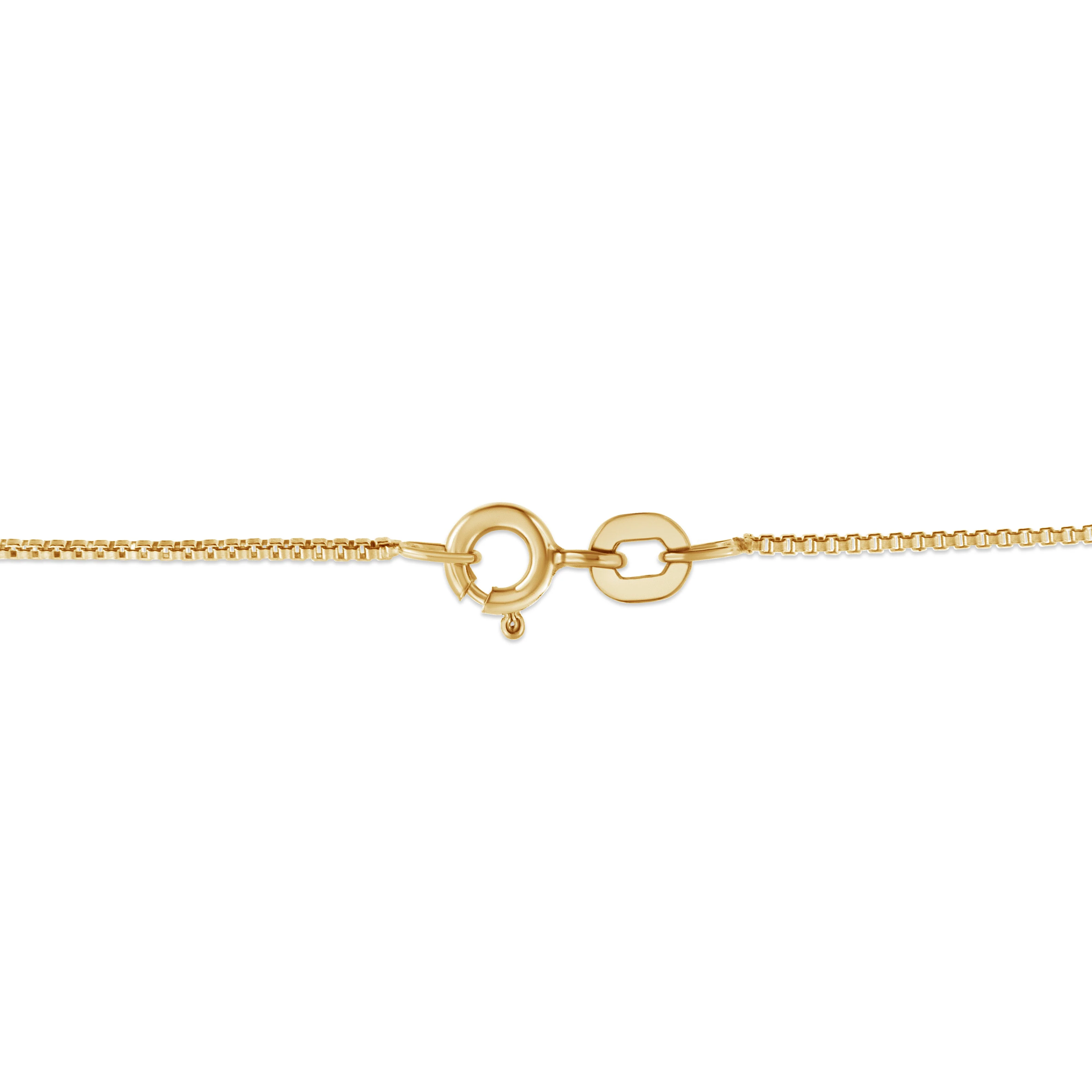 14K Yellow Gold 2.00 Cttw Brilliant Round-Cut Diamond 7 Stone Flower Cluster 18" Pendant Necklace (H-I Color, SI2-I1 Clarity) - Image 3