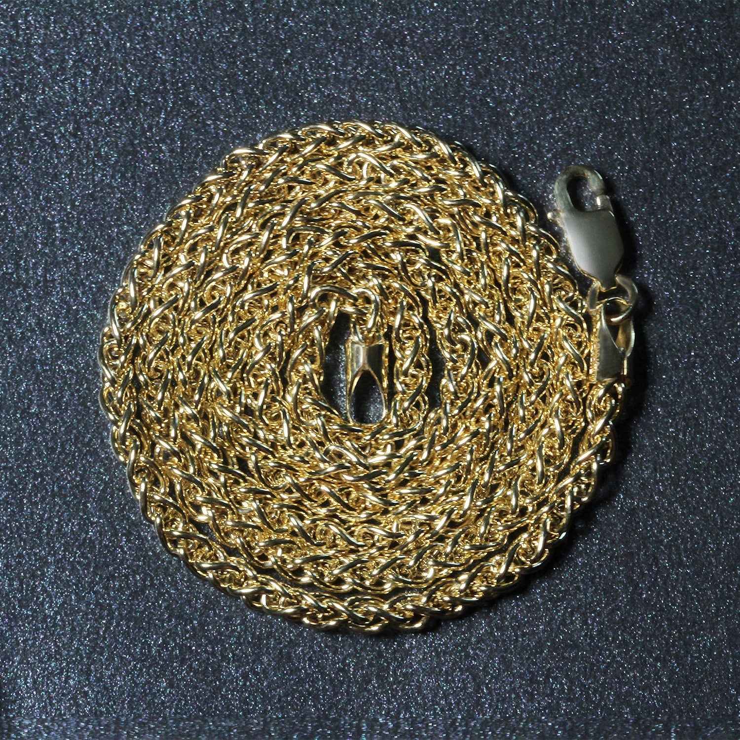 14k Yellow Gold 2.8mm Light Weight Wheat Chain - Image 12