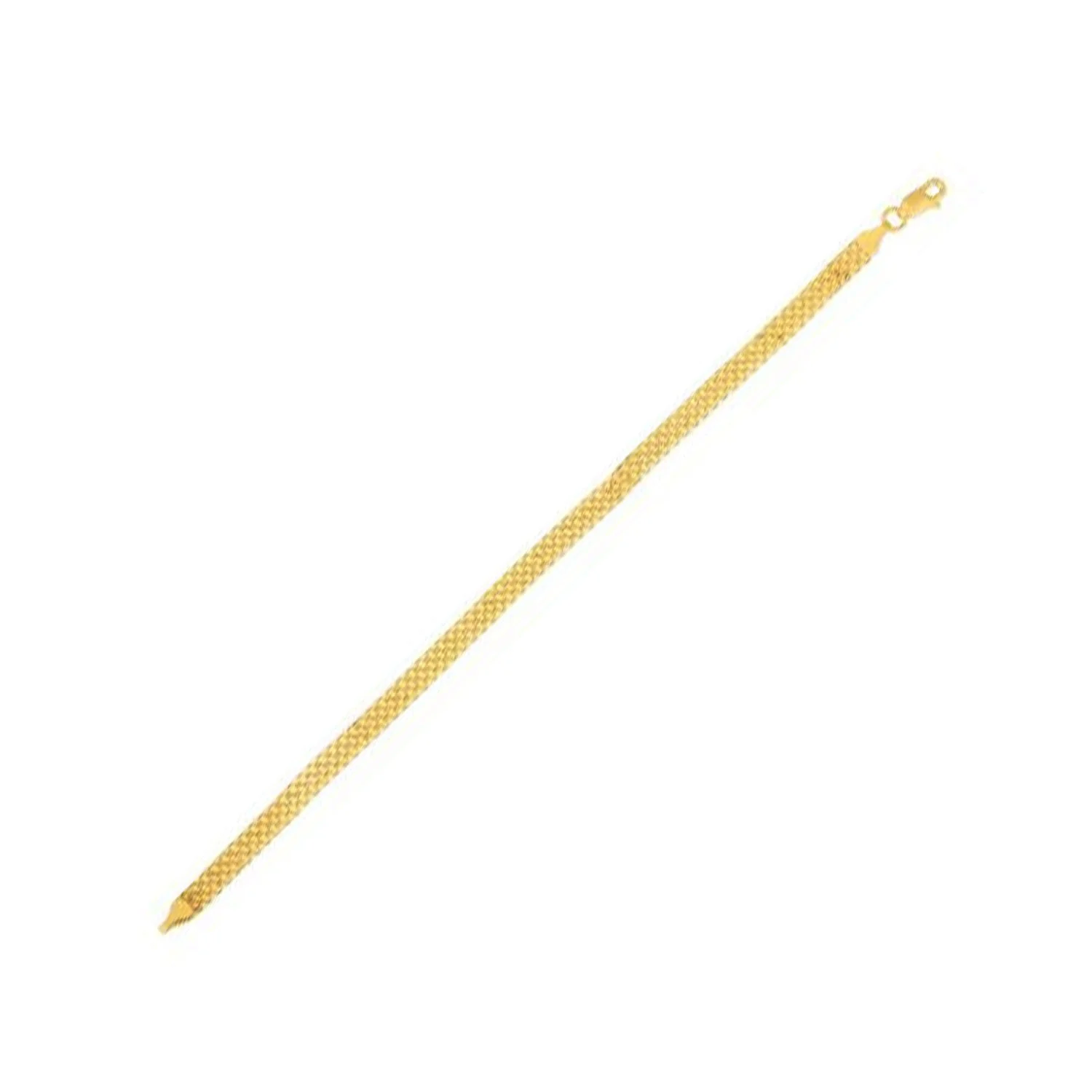 14k Yellow Gold Bismark Chain (4.70 mm) - Image 4