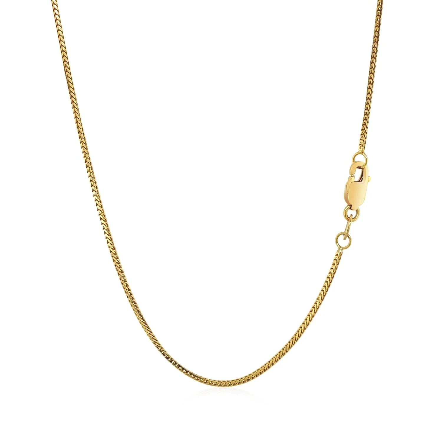 14k Yellow Gold Franco Chain 0.9mm - Image 9