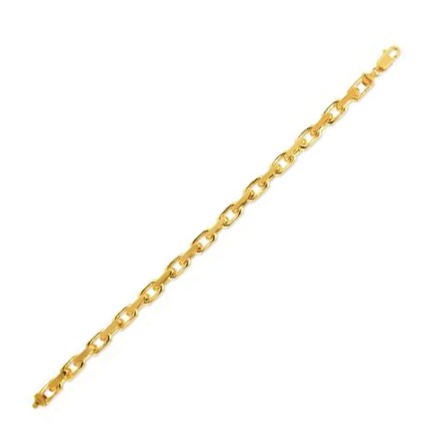 14k Yellow Gold French Cable Link Chain (6.10 mm) - Image 5