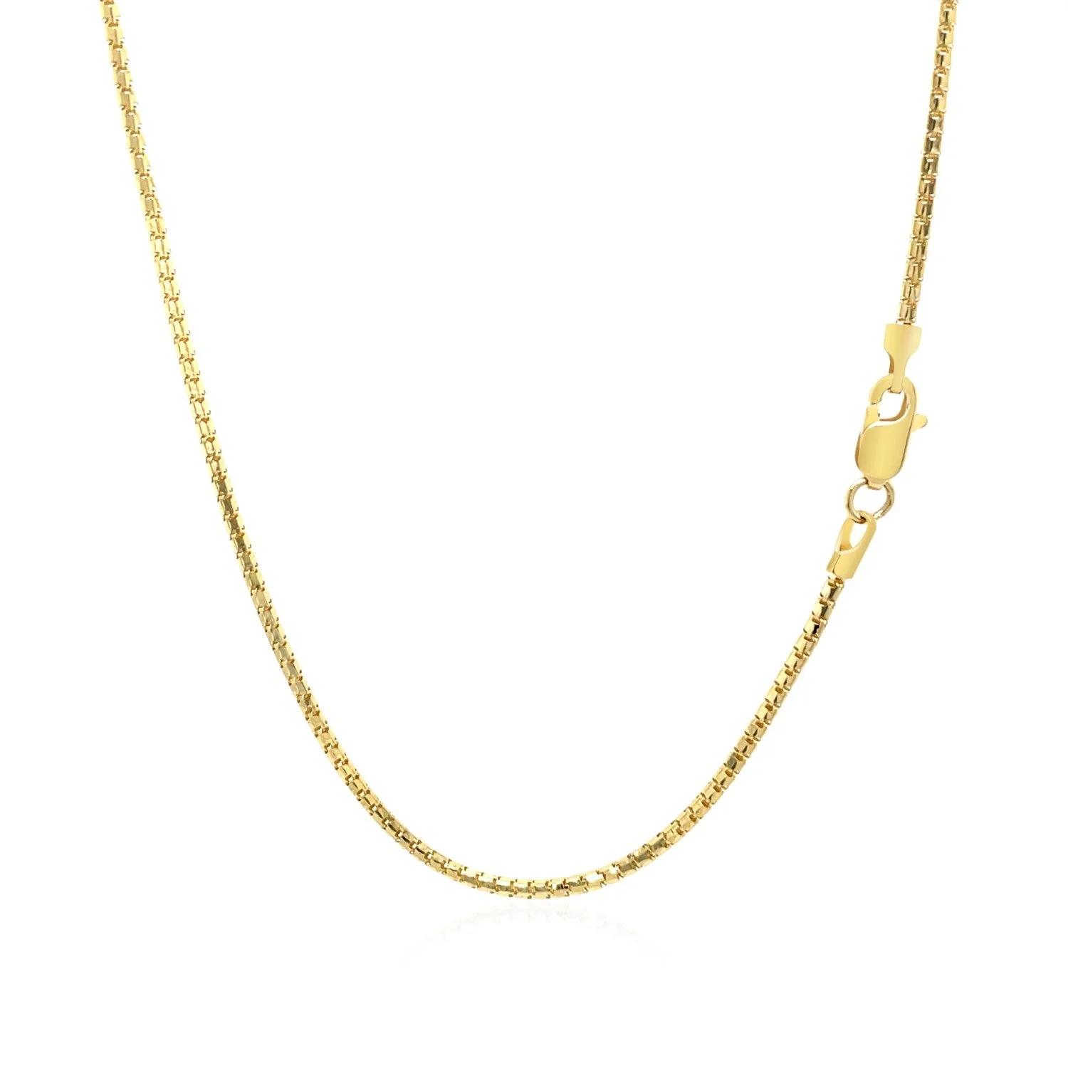 14k Yellow Gold Ice Chain 1.3mm - Image 9