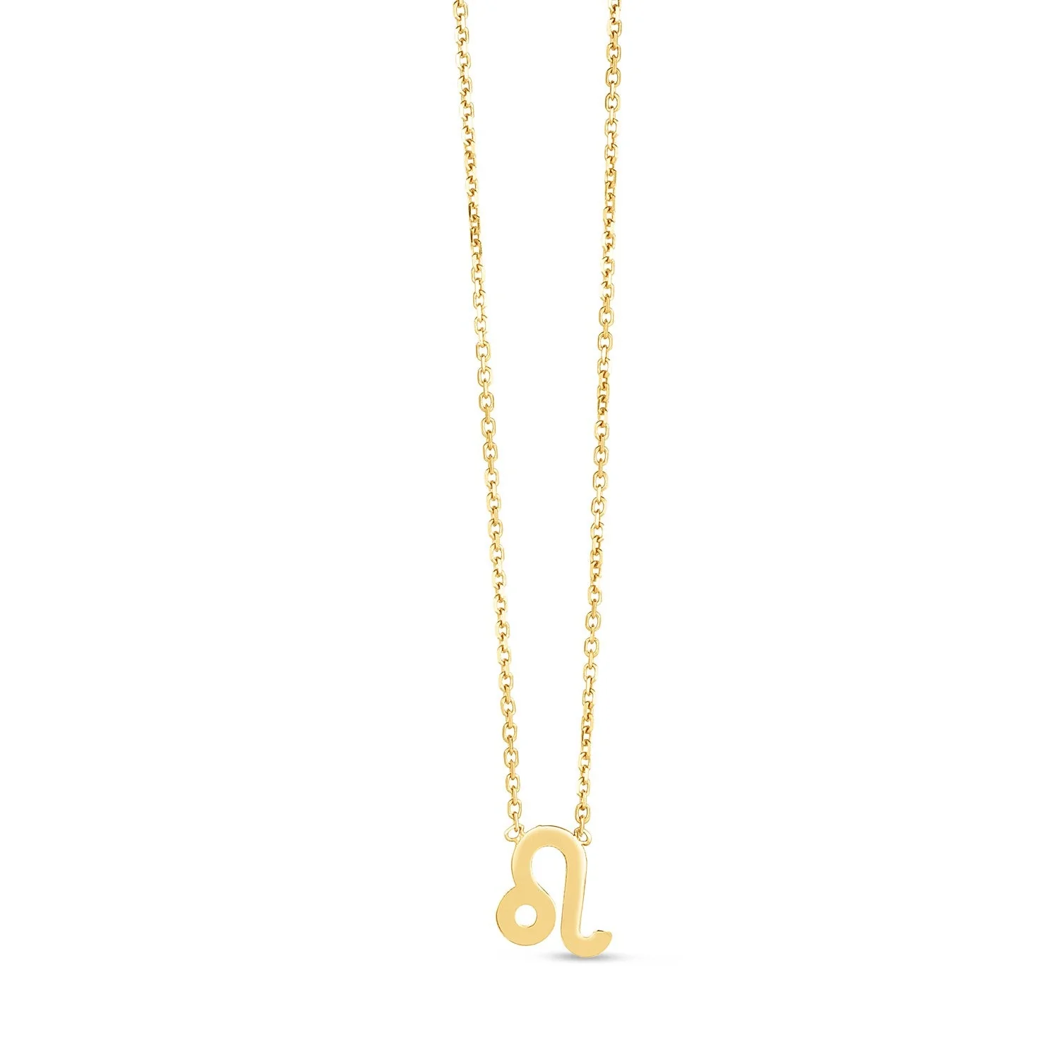 14K Yellow Gold Leo Necklace - Image 3
