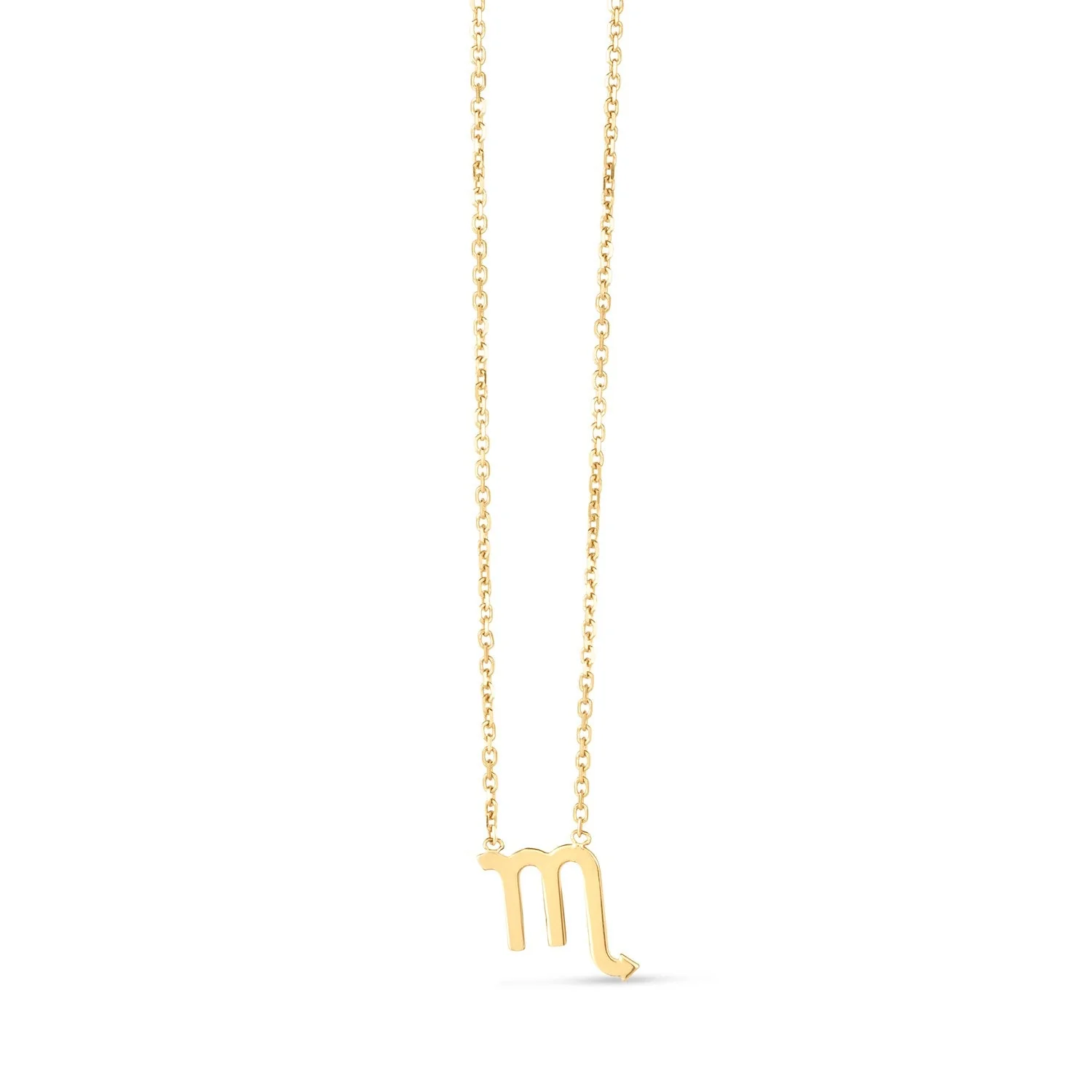 14K Yellow Gold Scorpio Necklace - Image 3
