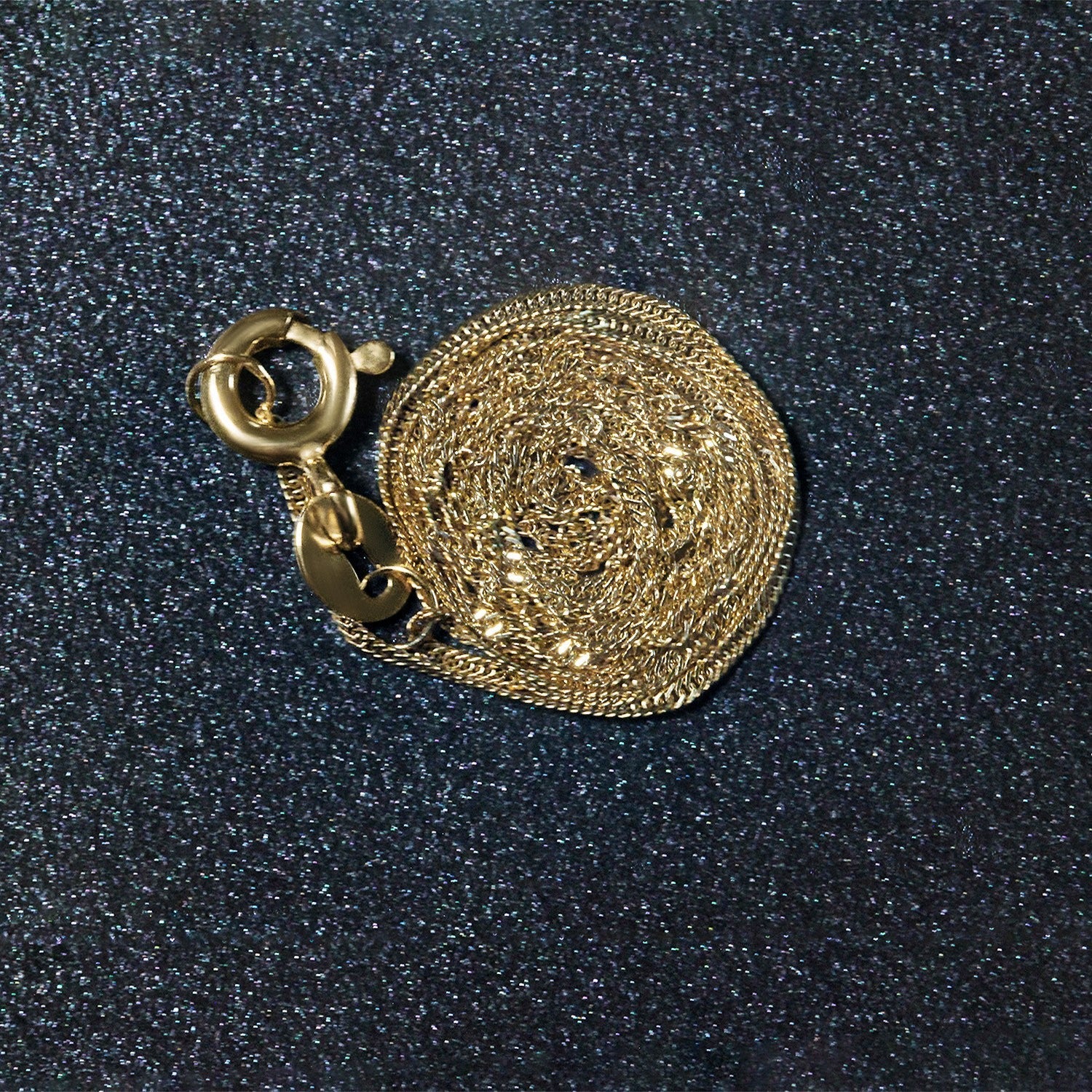 14k Yellow Gold Singapore Chain 0.8mm - Image 6