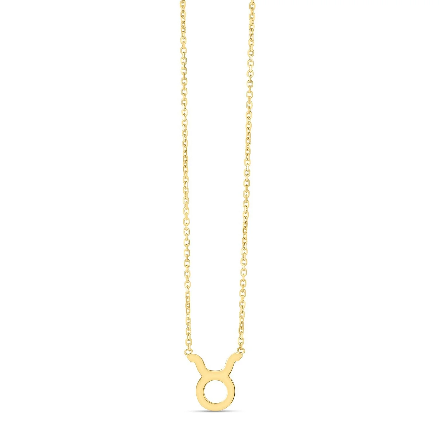 14K Yellow Gold Taurus Necklace - Image 3