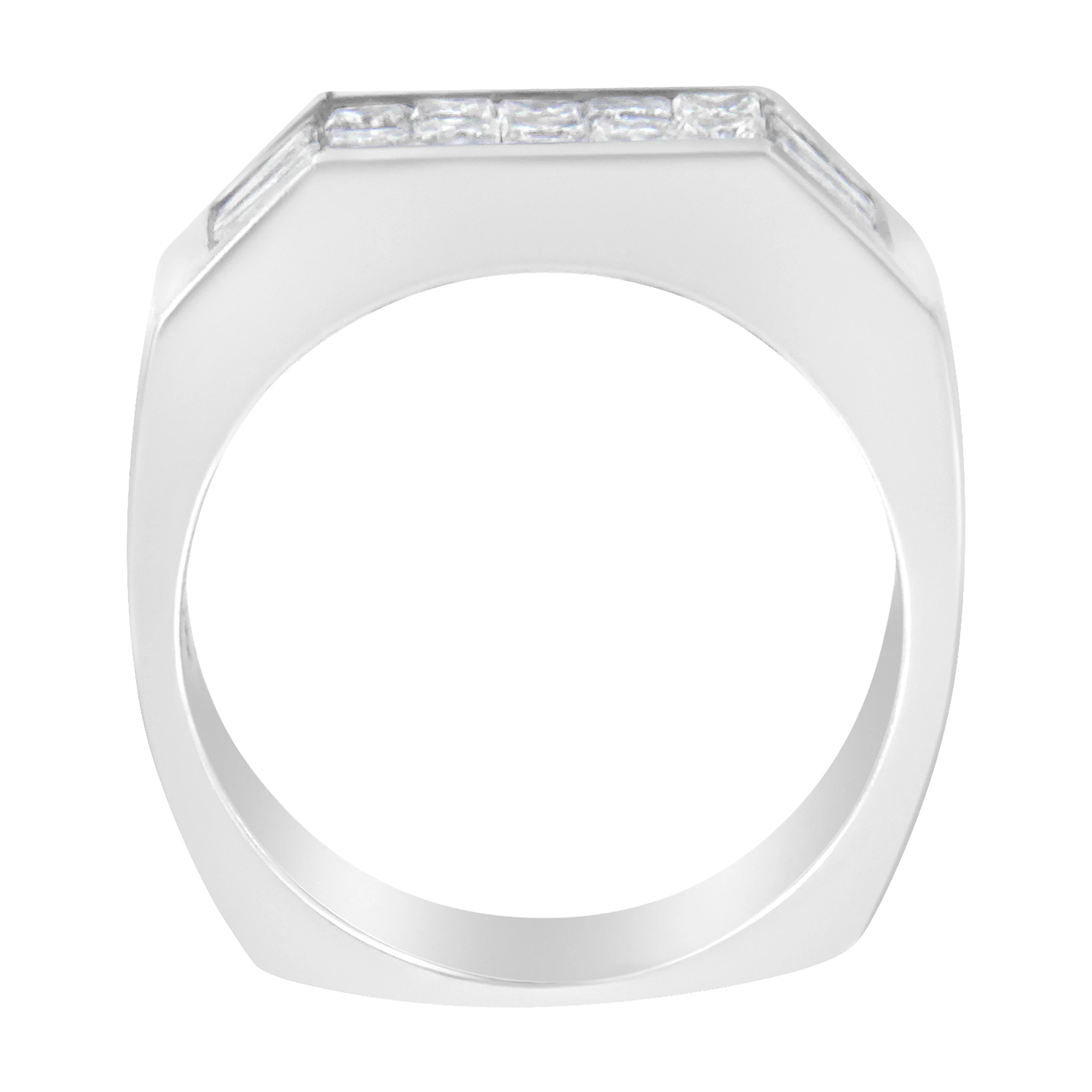 14KT White Gold Diamond Ring (1 3/4 cttw, G-H Color, VS2-SI1 Clarity) - Image 2