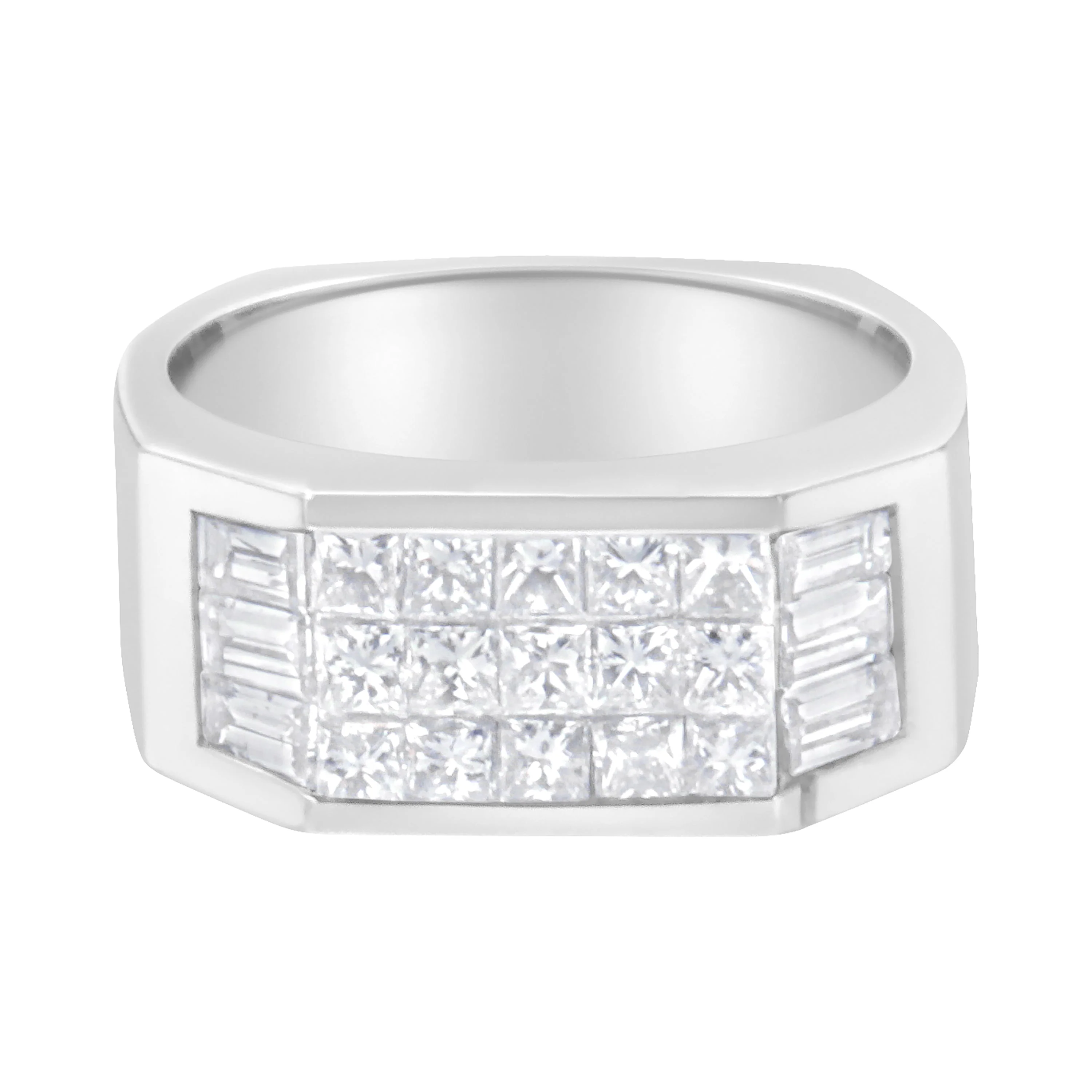 14KT White Gold Diamond Ring (1 3/4 cttw, G-H Color, VS2-SI1 Clarity) - Image 6