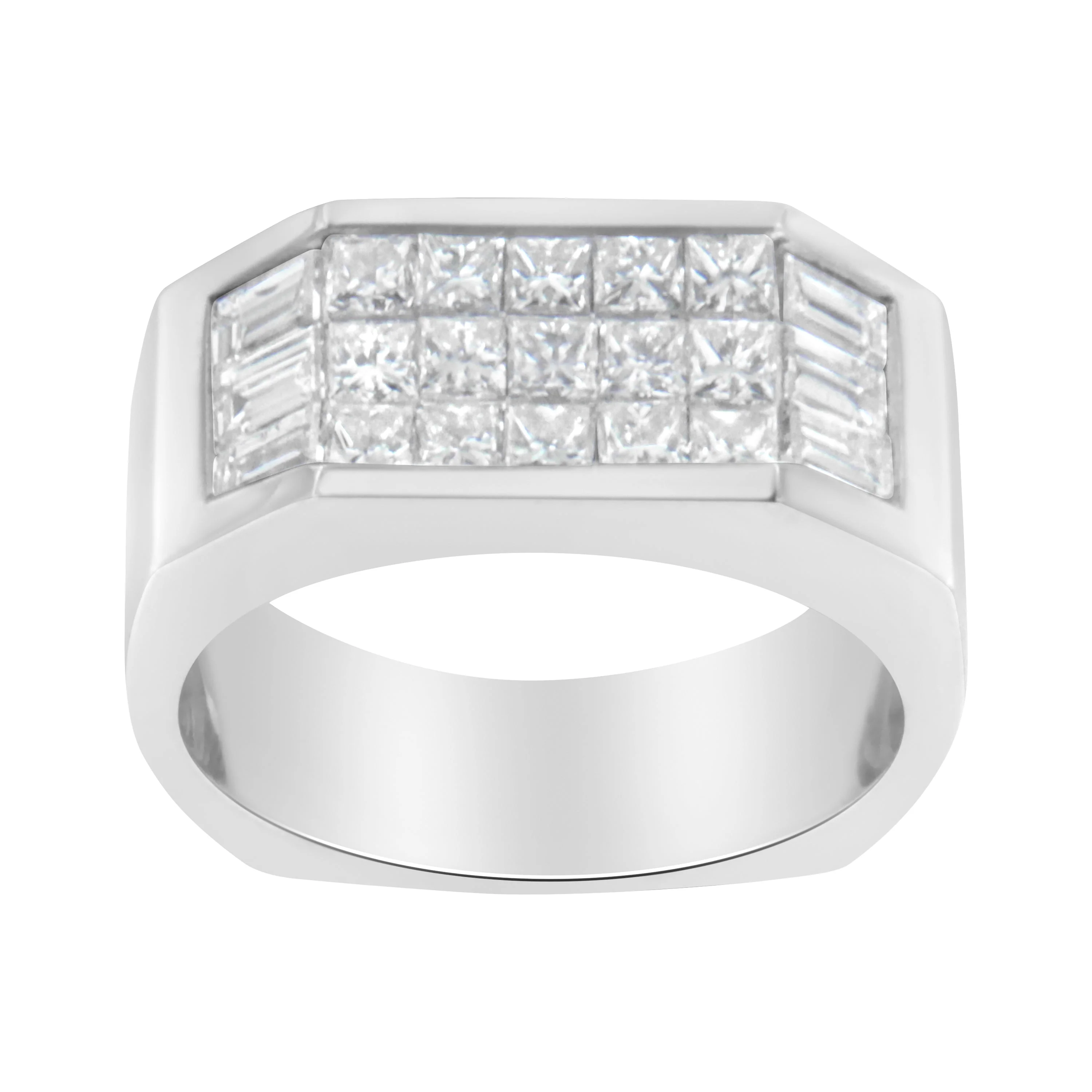 14KT White Gold Diamond Ring (1 3/4 cttw, G-H Color, VS2-SI1 Clarity) - Image 8