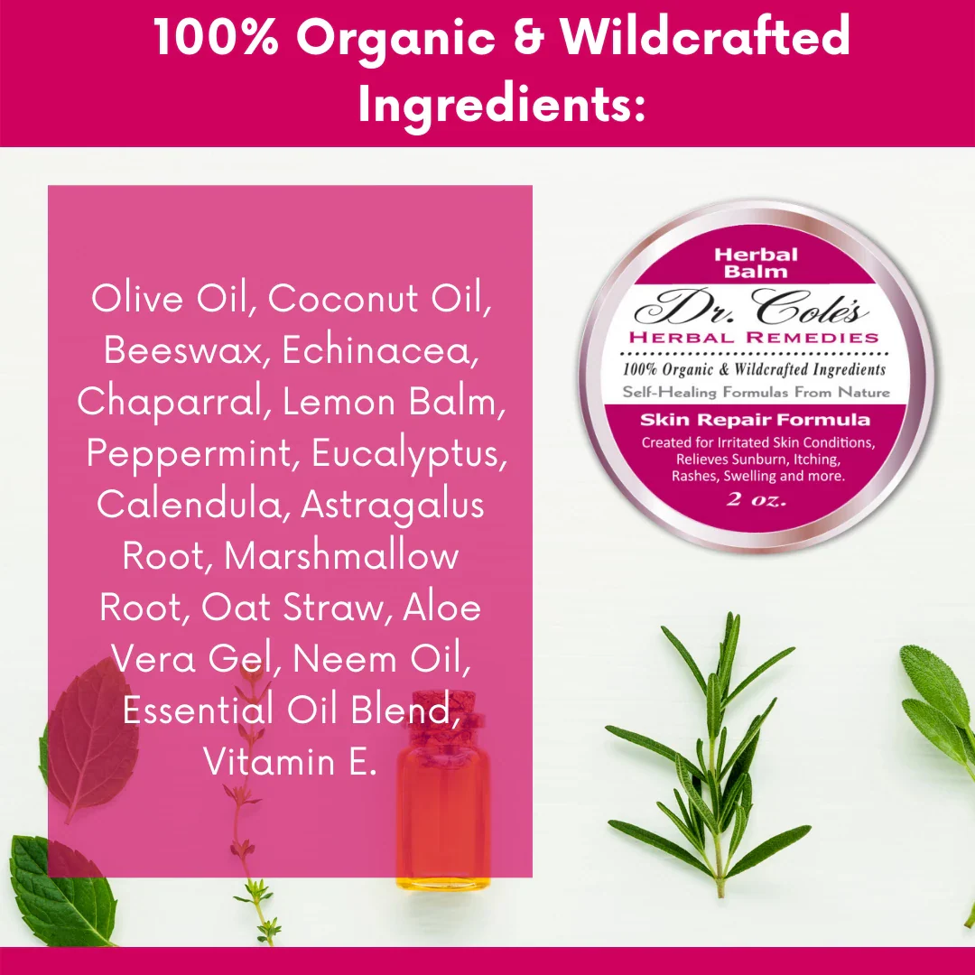 16 - Dr. Cole's Organic Skin Repair Herbal Balm - Image 7