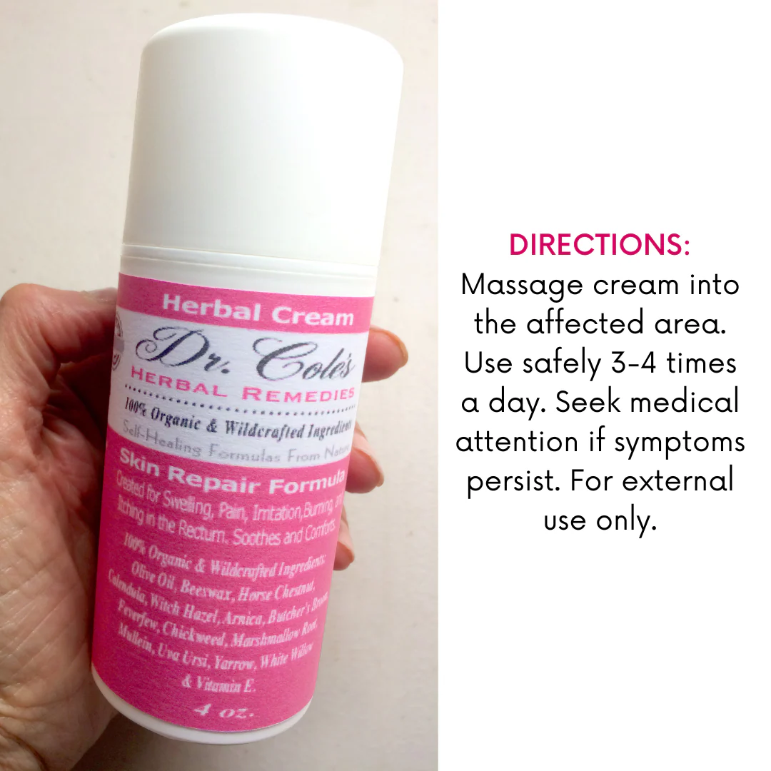 17 - Dr. Cole's Organic Skin Repair Herbal Cream - Image 3