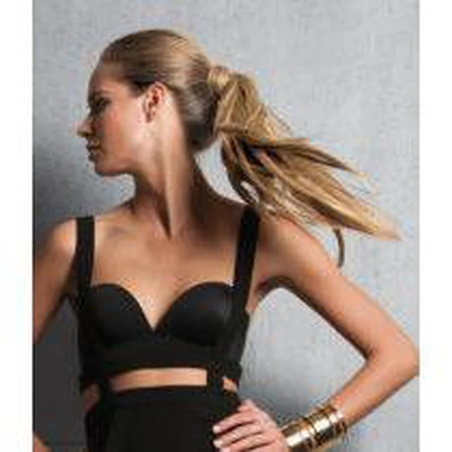 18'' Simply Straight Wrap Around Pony by Hairdo - Image 2