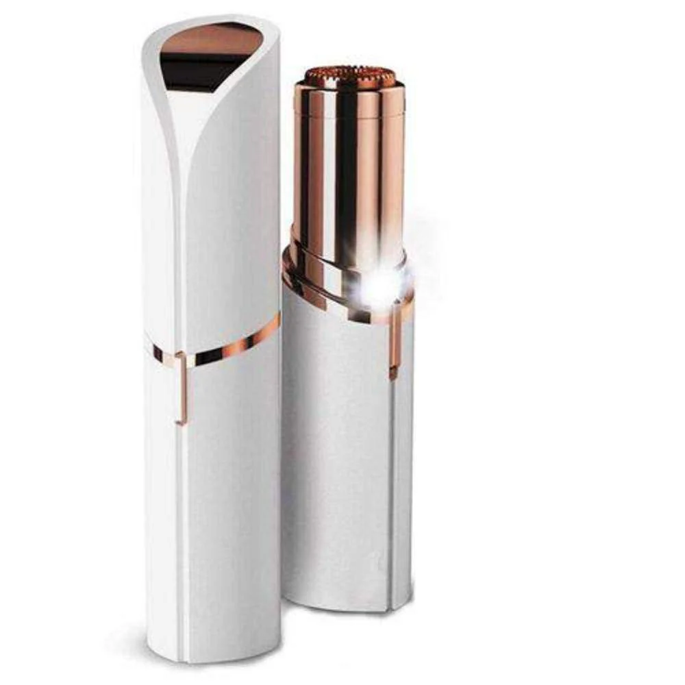 18K Gold-Plated Painless Facial Hair Remover – Portable, Hypoallergenic & Gentle for Daily Use - Image 2