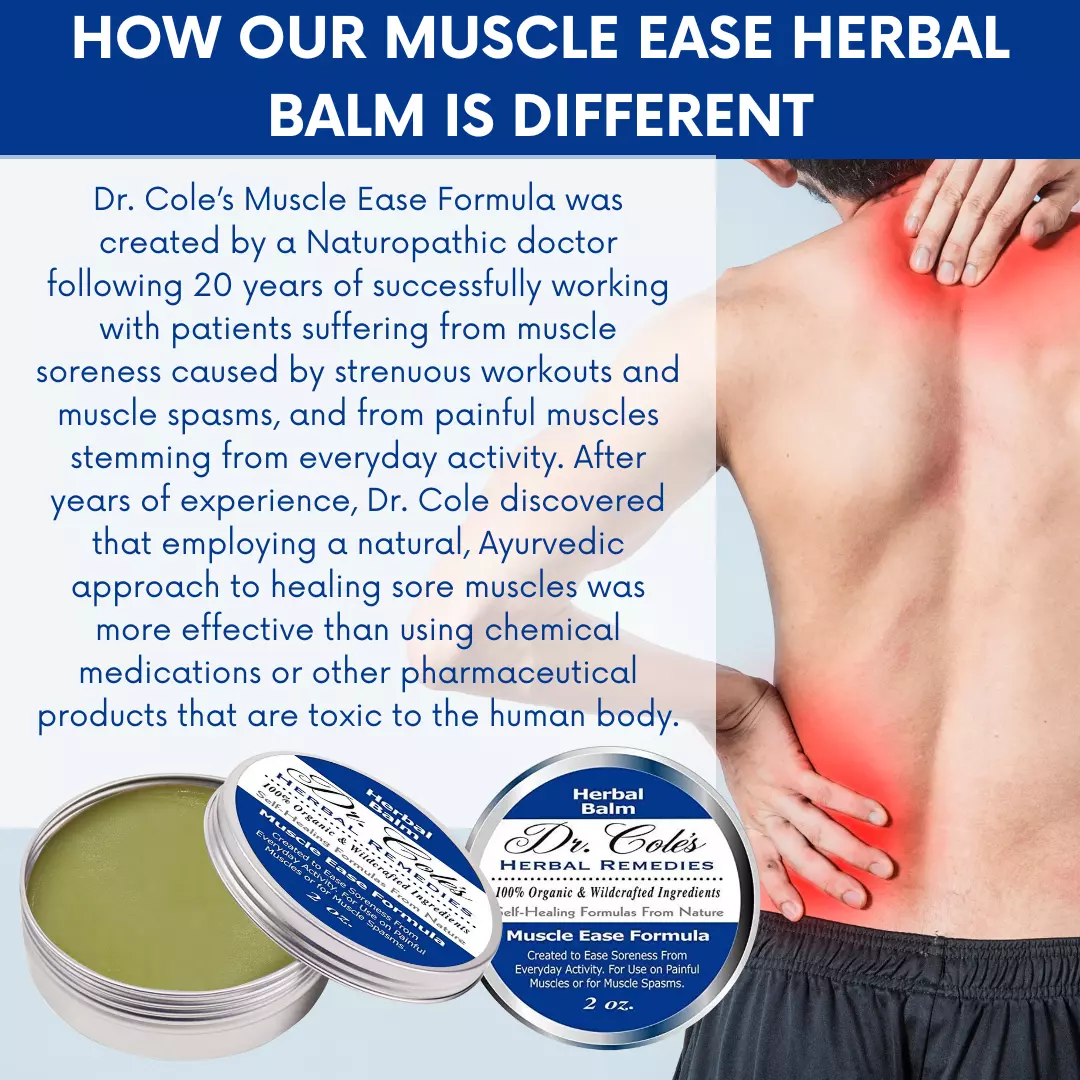 19 - Dr. Cole's Muscle Ease Herbal Balm - Image 11