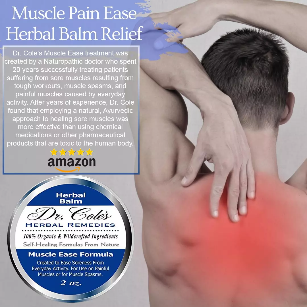 19 - Dr. Cole's Muscle Ease Herbal Balm - Image 6
