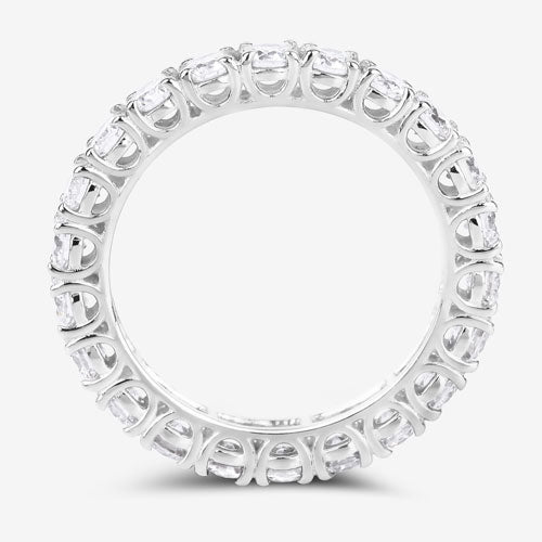 2.00 Carat Lab Grown Diamond 14K White Gold Ring - Image 3