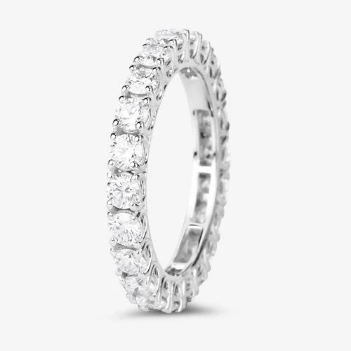 2.00 Carat Lab Grown Diamond 14K White Gold Ring - Image 5
