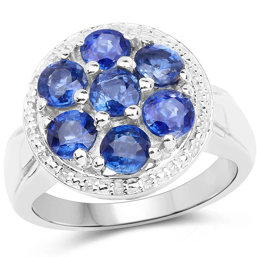 2.66 Carat Genuine Kyanite .925 Sterling Silver Ring - Image 4