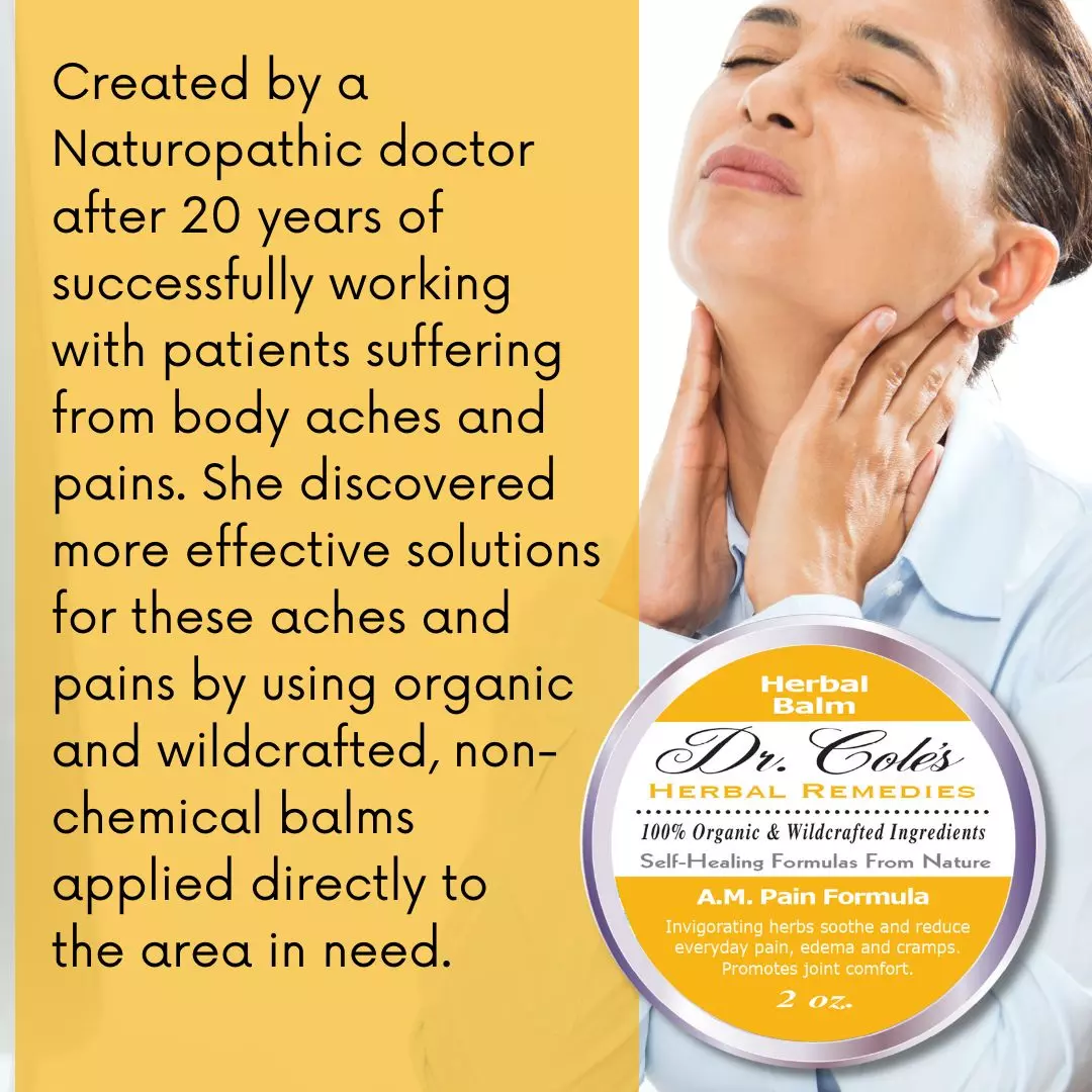 21 - Dr. Cole's A.M. Pain Herbal Balm - Image 5