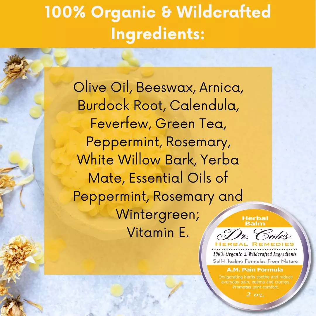 21 - Dr. Cole's A.M. Pain Herbal Balm - Image 8