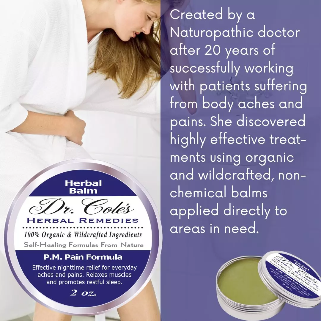 24 - Dr. Cole’s P.M. Pain Herbal Balm - Image 11